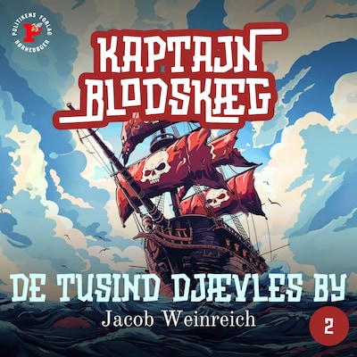 De tusind djævles by – omslag til lydbogen af Jacob Weinreich