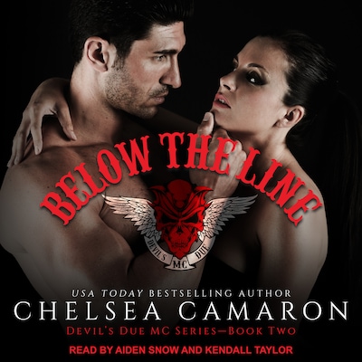 Below the Line – omslag til lydbogen af Chelsea Camaron
