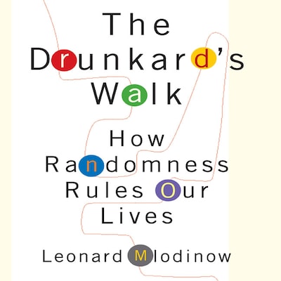 The Drunkard's Walk – omslag til lydbogen af Leonard Mlodinow