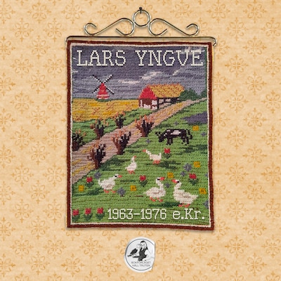 Lars Yngve 1963-1976 e.Kr – omslag till ljudboken av Lars Yngve