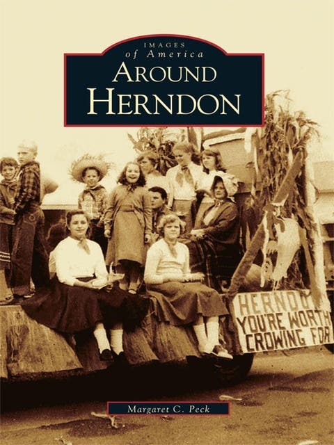 Around Herndon – omslag til lydbogen af Margaret C Peck