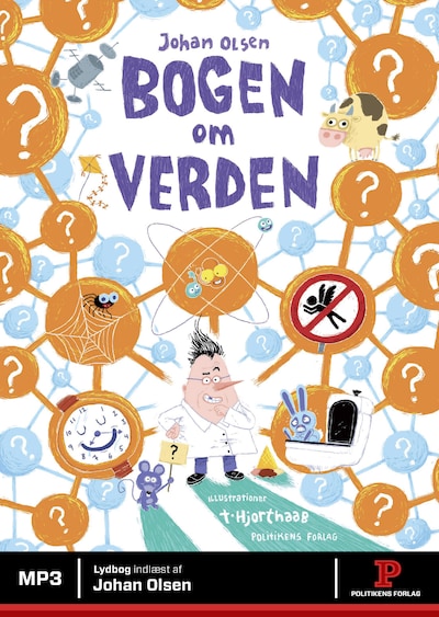 Bogen om verden – omslag til lydbogen af Johan Olsen
