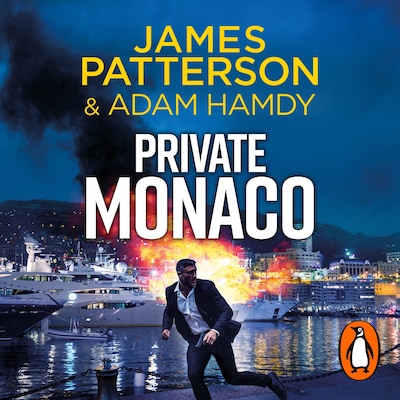 Private Monaco – omslag til lydbogen af James Patterson, Adam Hamdy