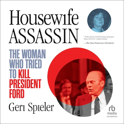 Housewife Assassin – omslag til lydbogen af Geri Spieler