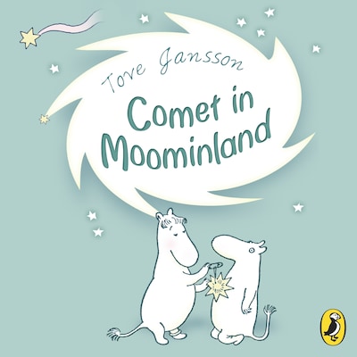 Comet in Moominland – omslag til lydbogen af Tove Jansson
