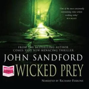 Wicked Prey – okładka audiobooka, autor John Sandford