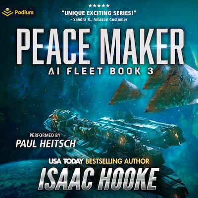 Peace Maker – omslag til lydbogen af Isaac Hooke
