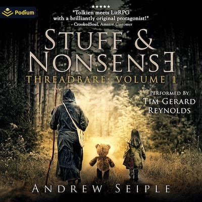 Stuff and Nonsense – omslag til lydbogen af Andrew Seiple