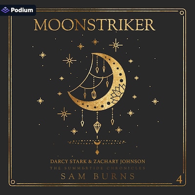 Moonstriker – omslag til lydbogen af Sam Burns