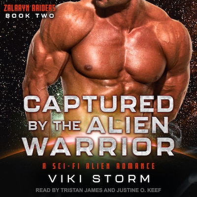 Captured by the Alien Warrior – omslag til lydbogen af Viki Storm