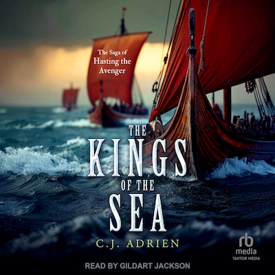 The Kings of the Sea – omslag til lydbogen af C.J. Adrien