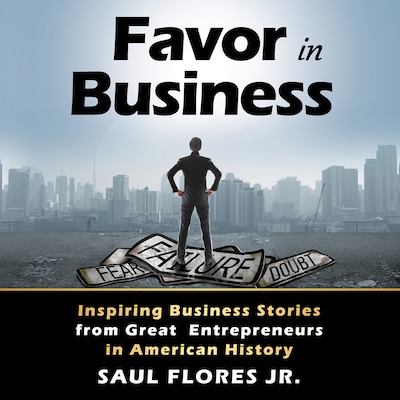Favor in Business – omslag til lydbogen af Saul Flores