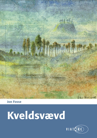 Kveldsvævd – omslag til lydbogen af Jon Fosse