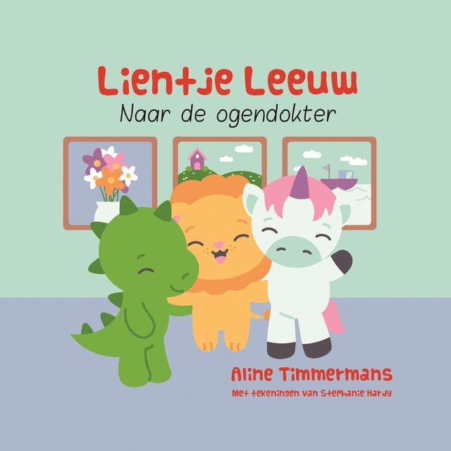 Naar de ogendokter – omslag van het luisterboek van Aline van Herk