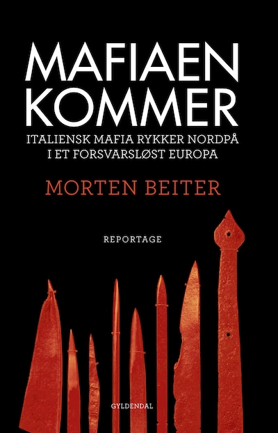 Mafiaen kommer – omslag til lydbogen af Morten Beiter