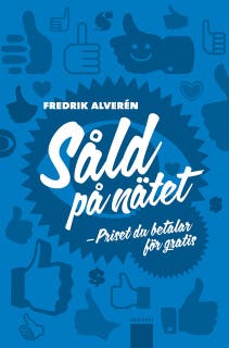 Såld på nätet – omslag till ljudboken av Fredrik Alverén