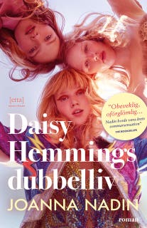 Daisy Hemmings dubbelliv – omslag till ljudboken av Johanna Nadin