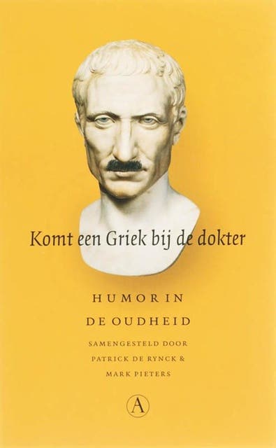 Komt een Griek bij de dokter: humor in de oudheid – omslag van het luisterboek
