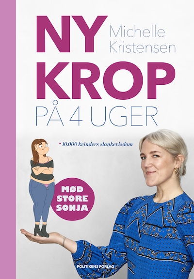Ny krop på 4 uger – omslag til lydbogen af Michelle Kristensen