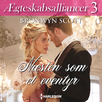 Næsten som et eventyr – omslag til lydbogen af Bronwyn Scott