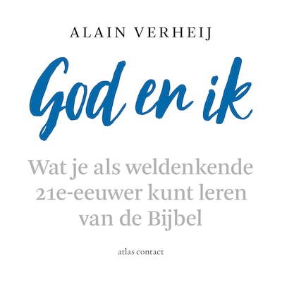 God en ik – omslag van het luisterboek van Alain Verheij