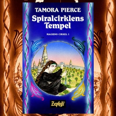 Magiens cirkel #1: Spiralcirklens Tempel – omslag til lydbogen af Tamora Pierce