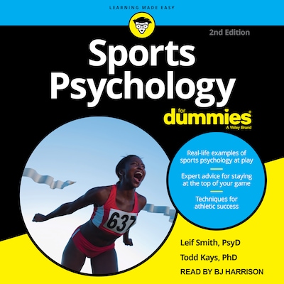 Sports Psychology For Dummies, 2nd Edition – omslag til lydbogen af Leif Smith, PsyD, Todd Kays, PhD