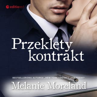 Przeklęty kontrakt – okładka audiobooka, autor Melanie Moreland