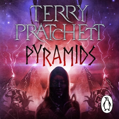 Pyramids – omslag til lydbogen af Terry Pratchett