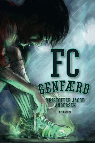 FC Genfærd – omslag til lydbogen af Kristoffer Jacob Andersen