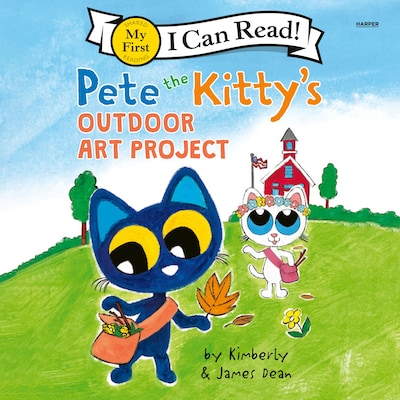 Pete the Kitty's Outdoor Art Project