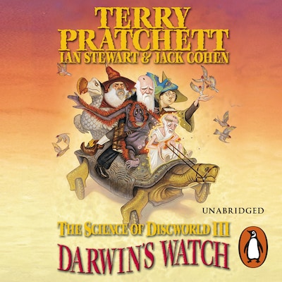 Science of Discworld III: Darwin's Watch – omslag til lydbogen af Ian Stewart, Jack Cohen, Terry Pratchett