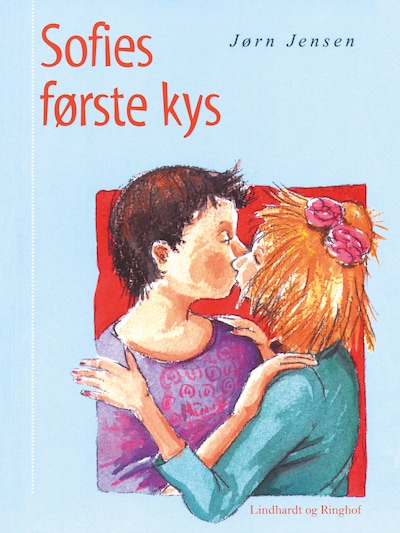 Sofies første kys – omslag til lydbogen af Jørn Jensen