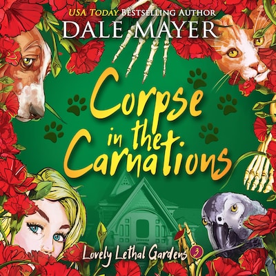Corpse in the Carnations – omslag til lydbogen af Dale Mayer