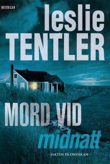 Mord vid midnatt – omslag till ljudboken av Leslie Tentler
