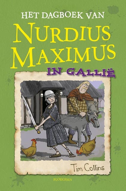Het dagboek van Nurdius Maximus in Gallie – omslag van het luisterboek van Tim Collins