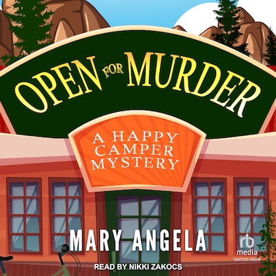 Open For Murder – omslag til lydbogen af Mary Angela