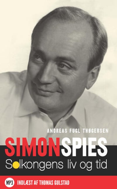 Simon Spies – omslag til lydbogen af Andreas Fugl Thøgersen