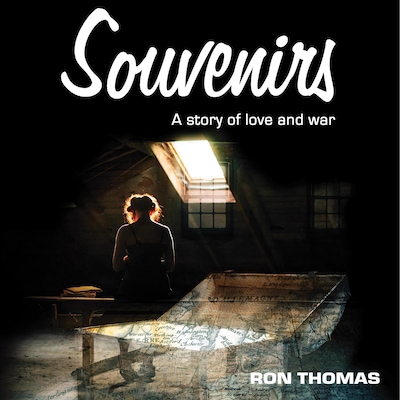 Souvenirs: A story of love and war – omslag van het luisterboek van Ron Thomas