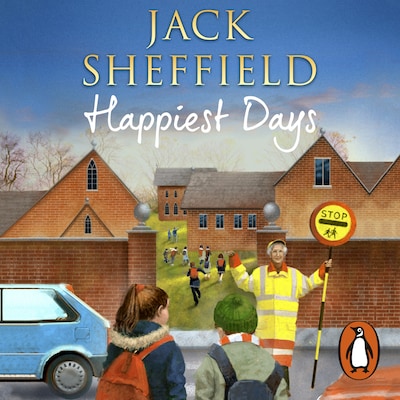 Happiest Days – omslag til lydbogen af Jack Sheffield