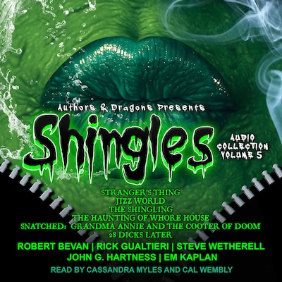 Shingles Audio Collection Volume 5 – omslag til lydbogen af Robert Bevan, Rick Gualtieri, Steve Wetherell