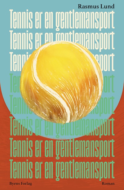 Tennis er en gentlemansport – omslag til lydbogen af Rasmus Lund