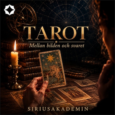 Tarot – Mellan bilden och svaret – omslag till ljudboken av Siriusakademin