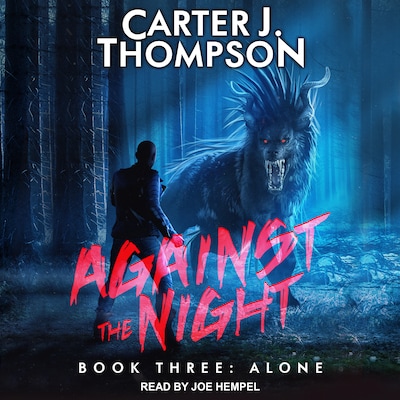 Alone – omslag til lydbogen af Carter J. Thompson