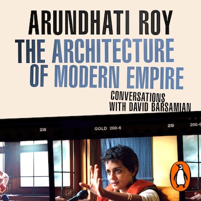 The Architecture of Modern Empire – omslag til lydbogen af Arundhati Roy