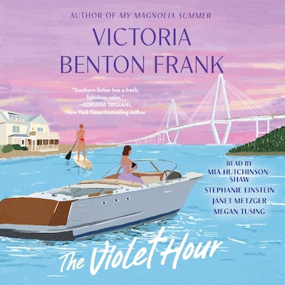 The Violet Hour – omslag til lydbogen af Victoria Benton Frank