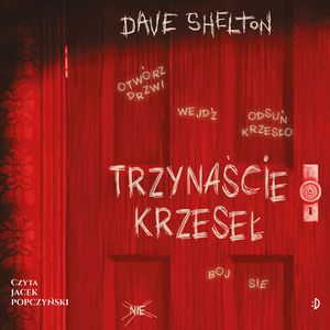 Trzynaście krzeseł – okładka audiobooka, autor Dave Shelton