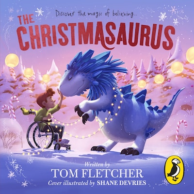 The Christmasaurus – omslag til lydbogen af Tom Fletcher