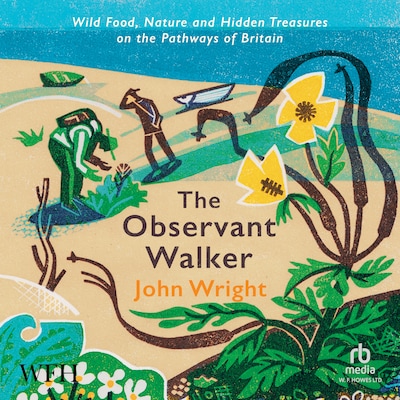 The Observant Walker – omslag til lydbogen af John Wright