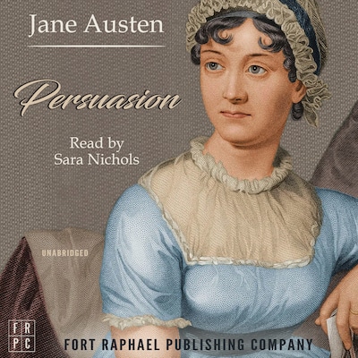 Jane Austen's Persuasion - Unabridged – omslag til lydbogen af Jane Austen